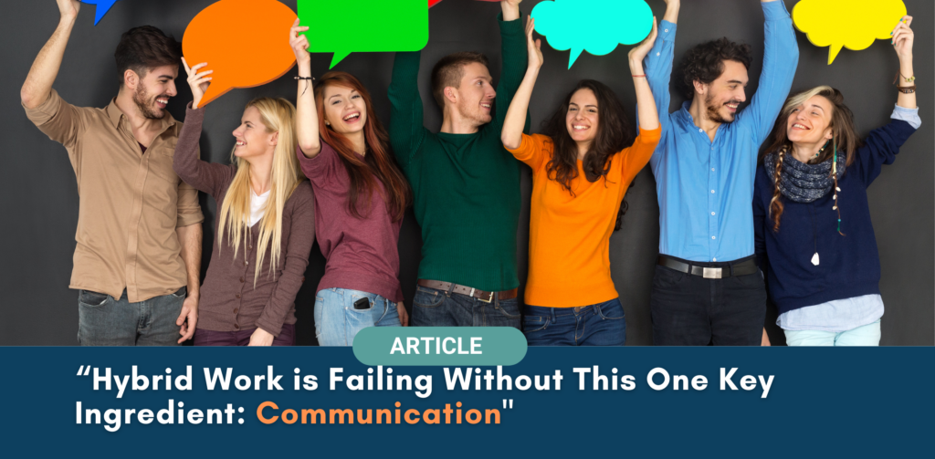 Hybrid Working Communications is key